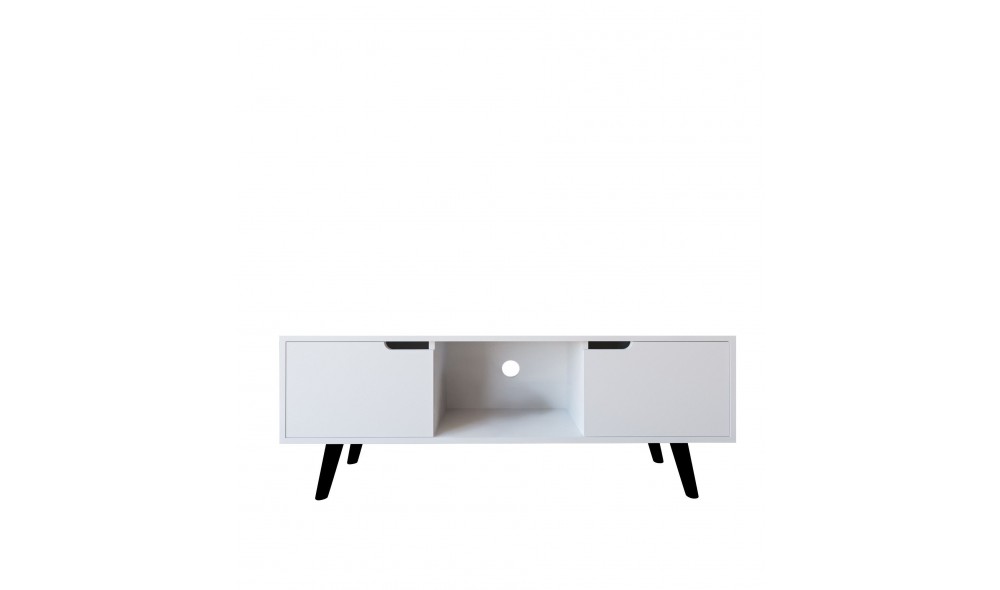 Comoda TV, Siena - White, 139,7 x 53 x 53 cm