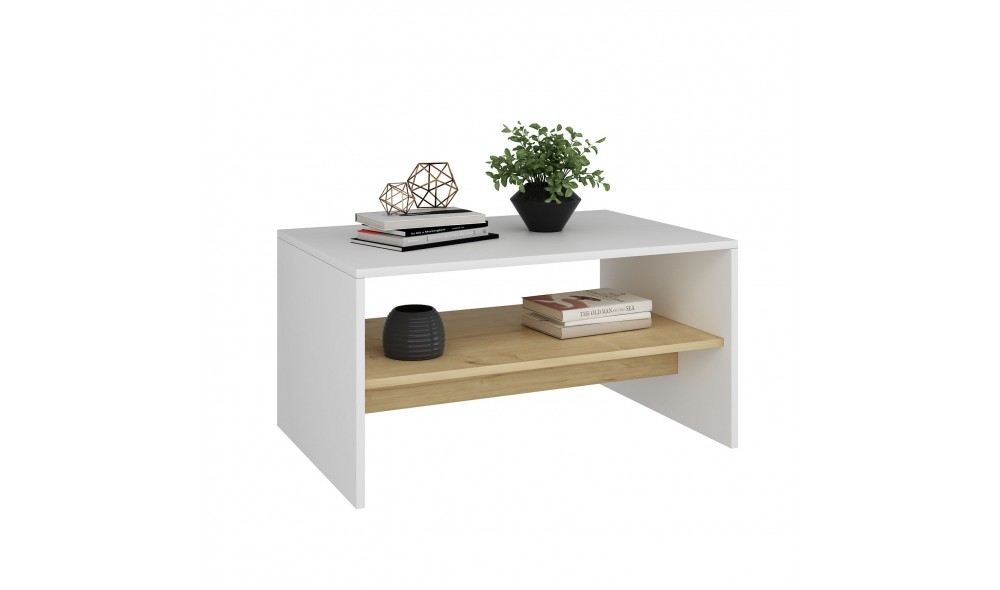 Masuta de cafea, Apollon, AlbStejar safir, 90 x 47 x 45 cm