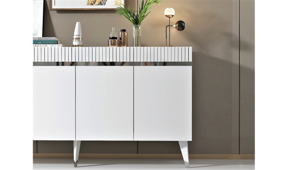 Consola, Defne, AlbArgint, 150 x 80 x 40 cm