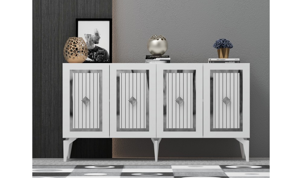 Consola, Nora, AlbArgint, 150 x 79 x 40 cm