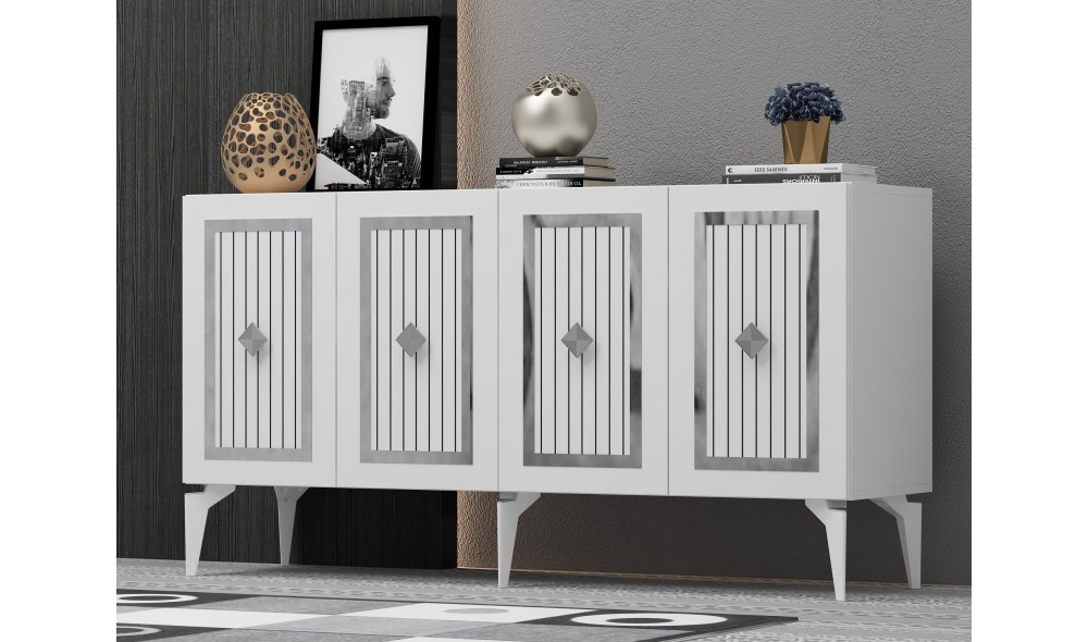 Consola, Nora, AlbArgint, 150 x 79 x 40 cm