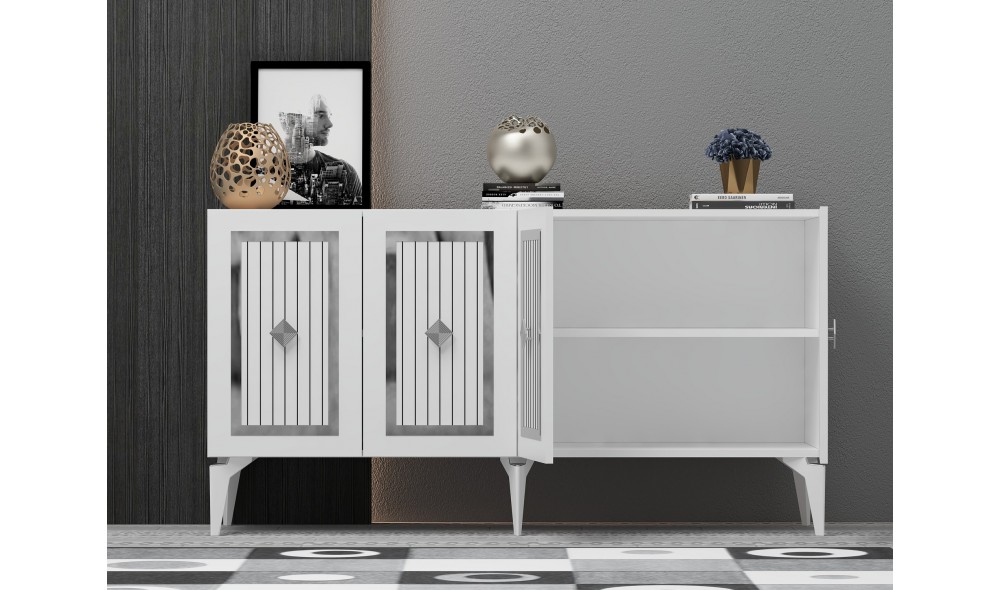 Consola, Nora, AlbArgint, 150 x 79 x 40 cm