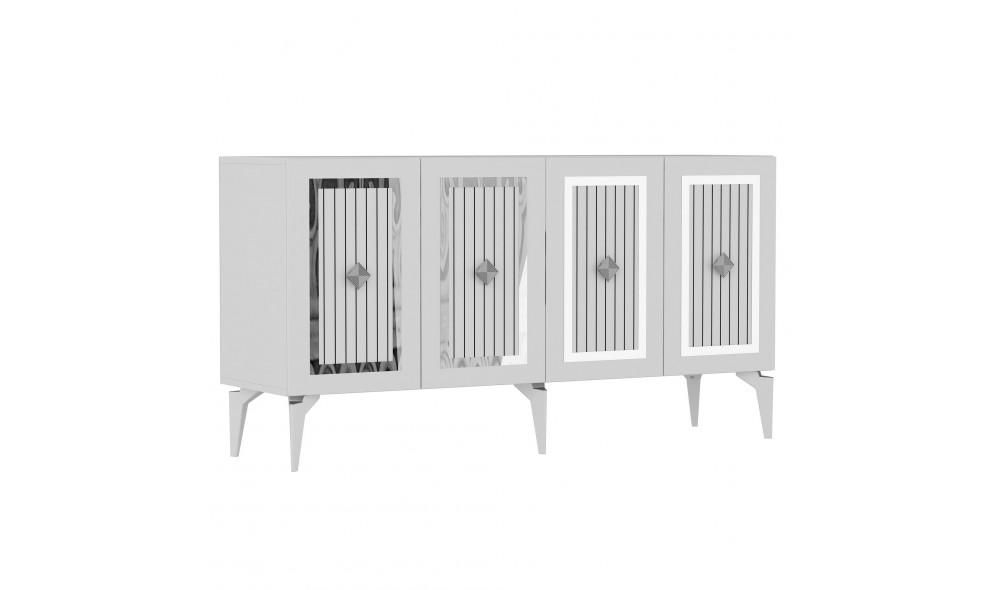 Consola, Nora, AlbArgint, 150 x 79 x 40 cm