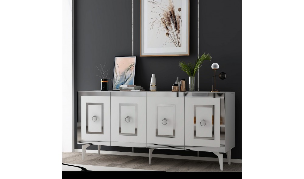 Consola, Karya, AlbArgint, 150 x 79 x 40 cm