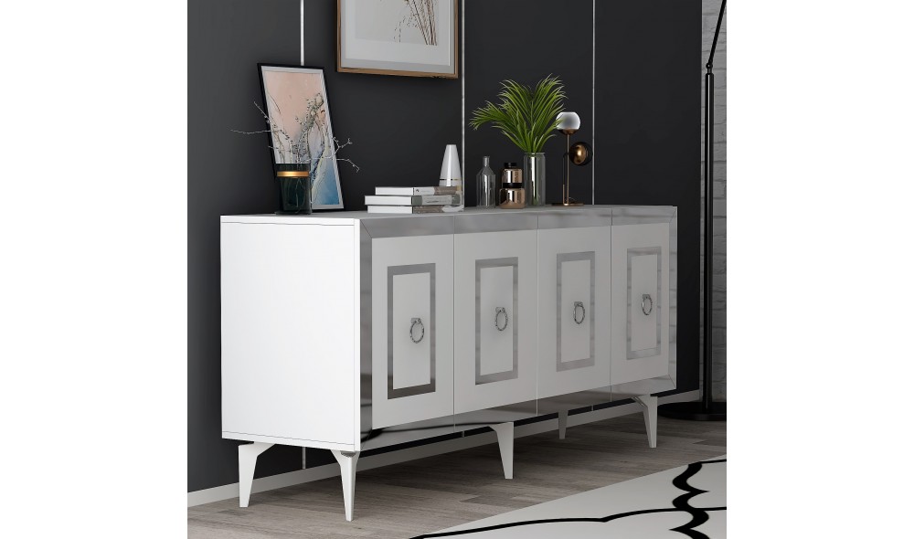 Consola, Karya, AlbArgint, 150 x 79 x 40 cm