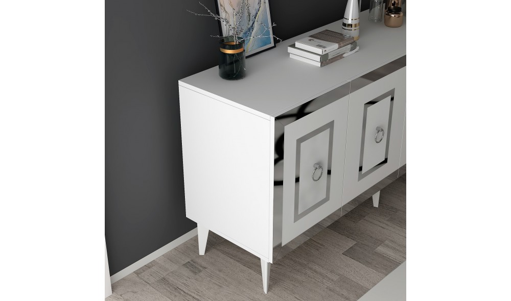 Consola, Karya, AlbArgint, 150 x 79 x 40 cm