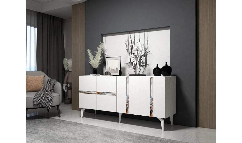 Consola, Vania, AlbArgint, 150 x 79 x 40 cm