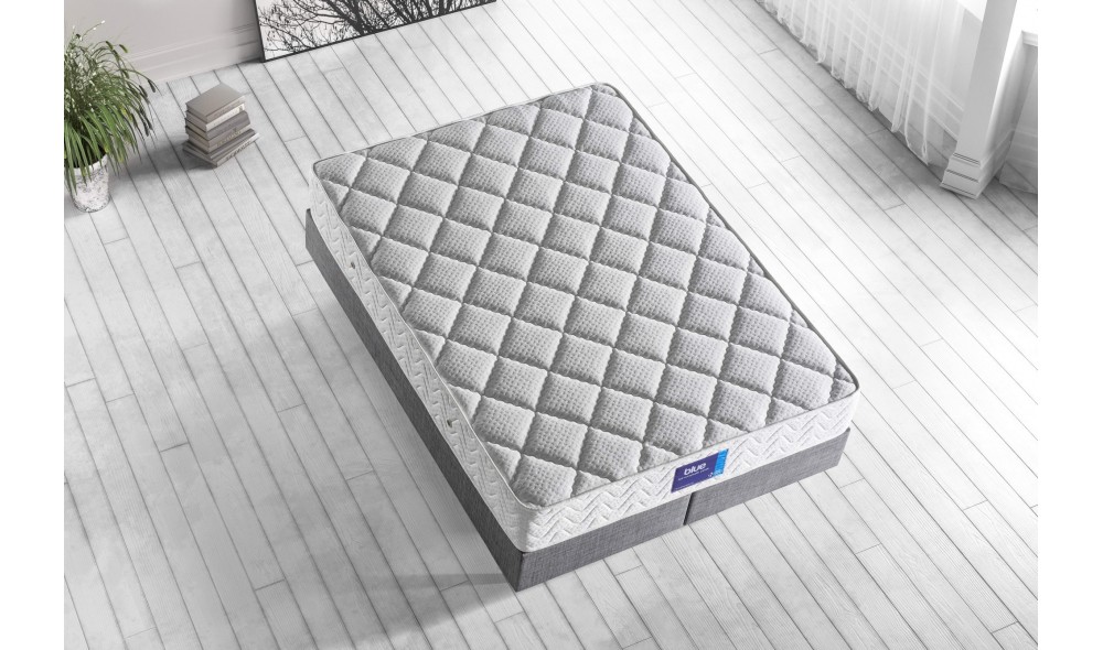 Saltea, Blue - 200x200 cm, Alb