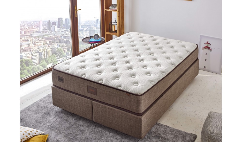 Saltea, Cotton - 160x200 cm, AlbBejMaro