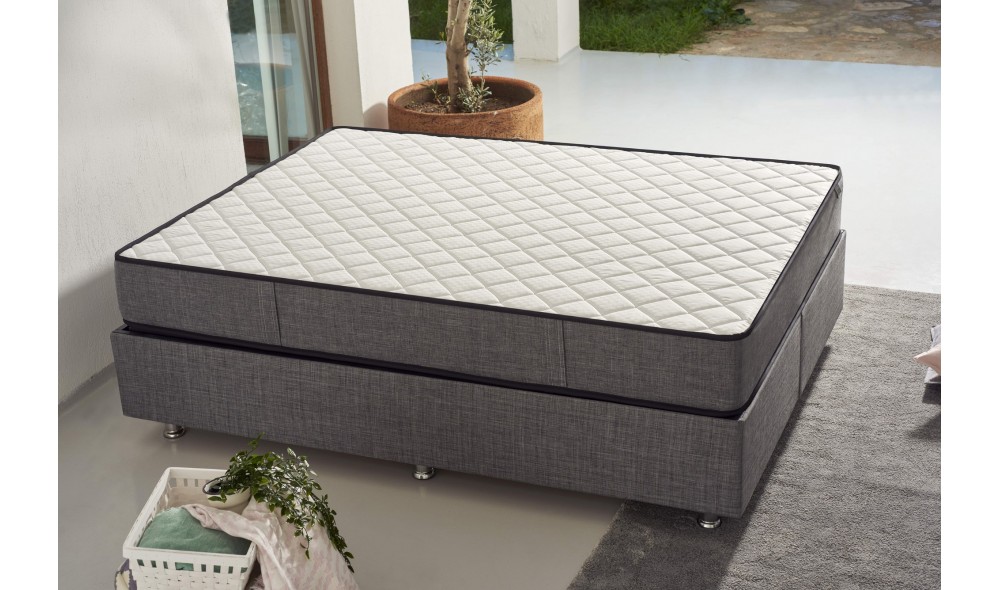 Saltea, Diamond - 90x200 cm, AlbGri