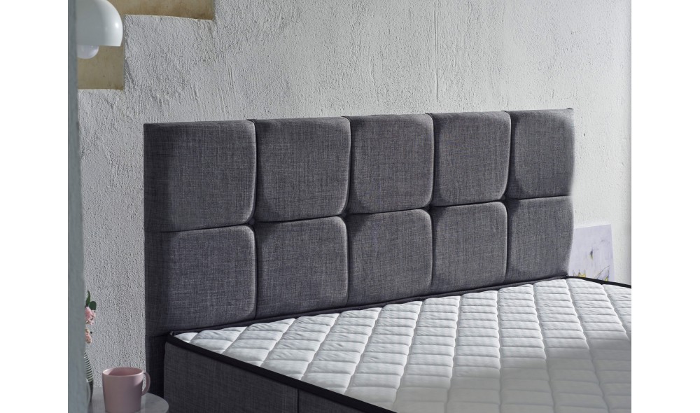 Saltea, Diamond - 100x200 cm, AlbGri