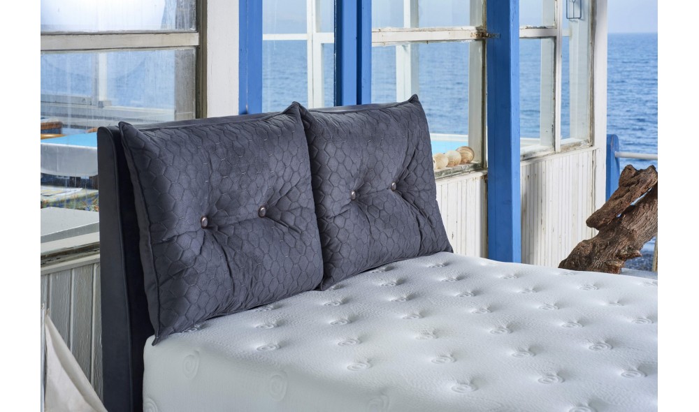 Saltea, Visco Fusion - 100x200 cm, Alb