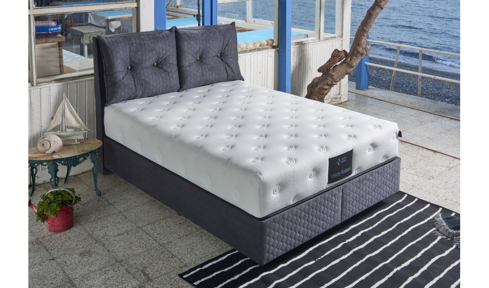 Saltea, Visco Fusion - 140x190 cm, Alb