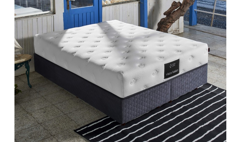 Saltea, Visco Fusion - 140x190 cm, Alb