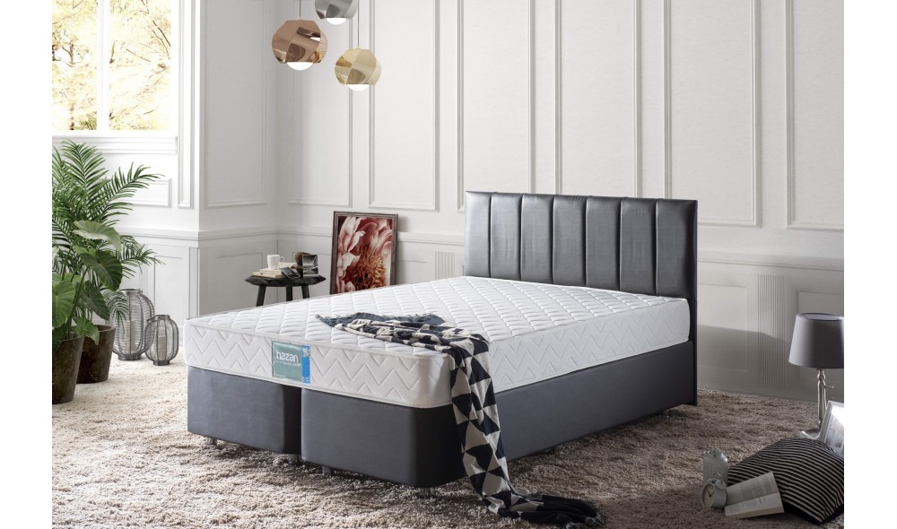 Saltea, Hazan - 90x200 cm, Alb