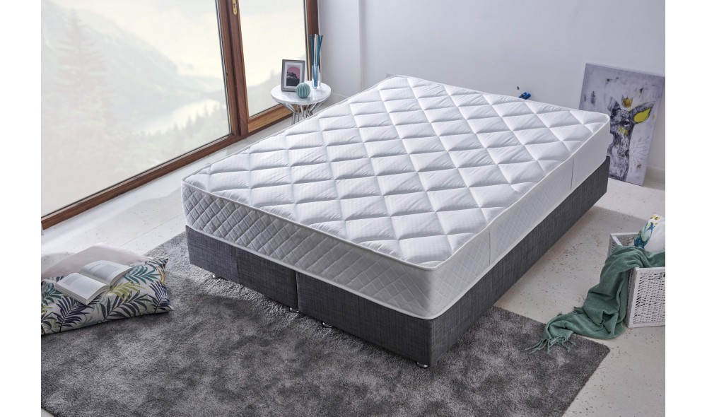 Saltea, Hybrid - 140x190 cm, Alb