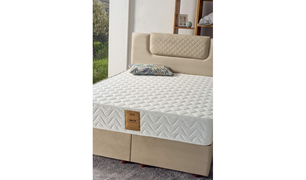 Saltea, Serra - 200x200 cm, Alb