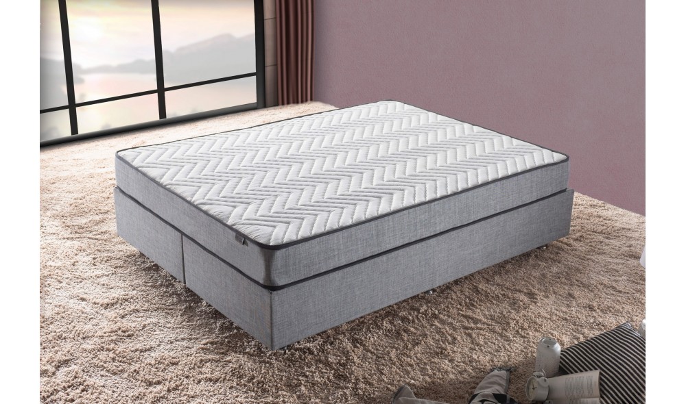 Saltea, Silver - 200x200 cm, AlbGri