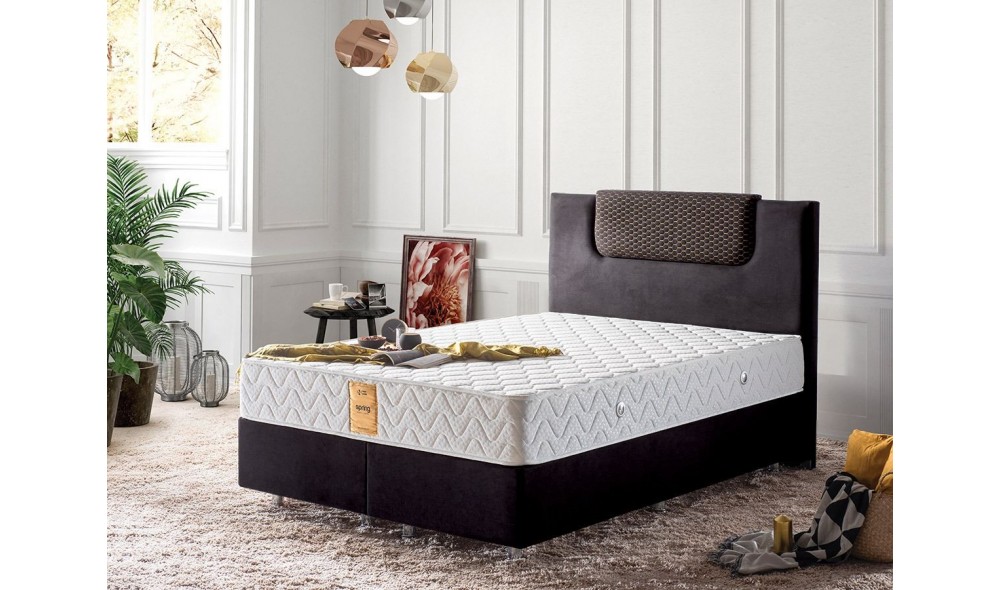 Saltea, Spring - 90x200 cm, Alb