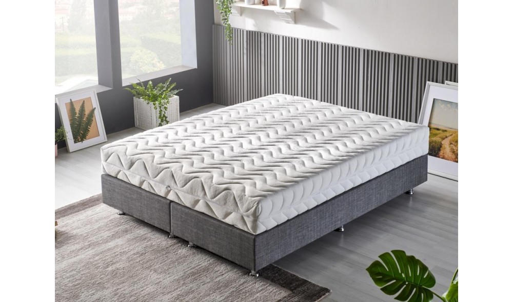 Saltea, Niron Pocket - 160x200 cm, Alb