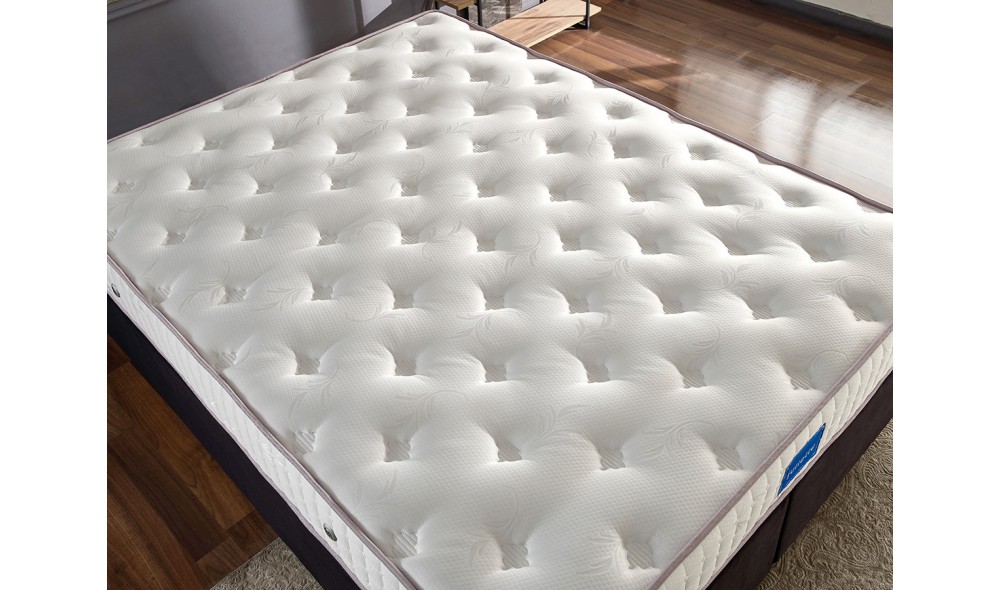 Pat dublu, Ela Double - 160x200 cm, Negru