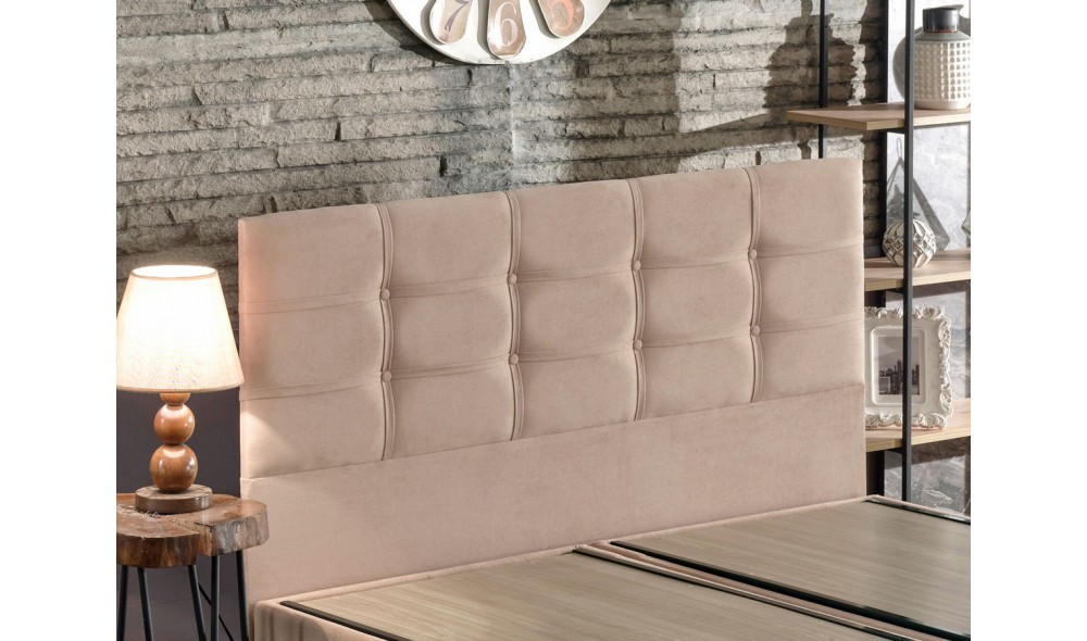 Pat dublu, Ela Double - 180x200 cm, Maro deschis