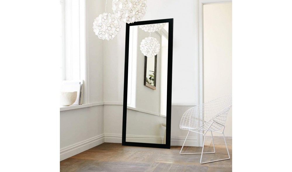 Oglinda Cheval, Cheval 105, Negru, 40 x 105 x  cm