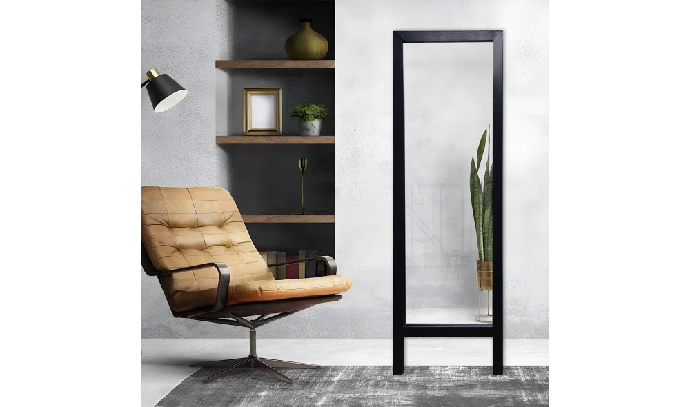 Oglinda Cheval, Cheval 145, Negru, 45 x 145 x  cm