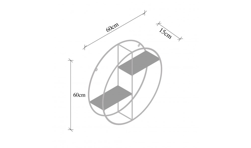 Raft de perete Caryophyllus