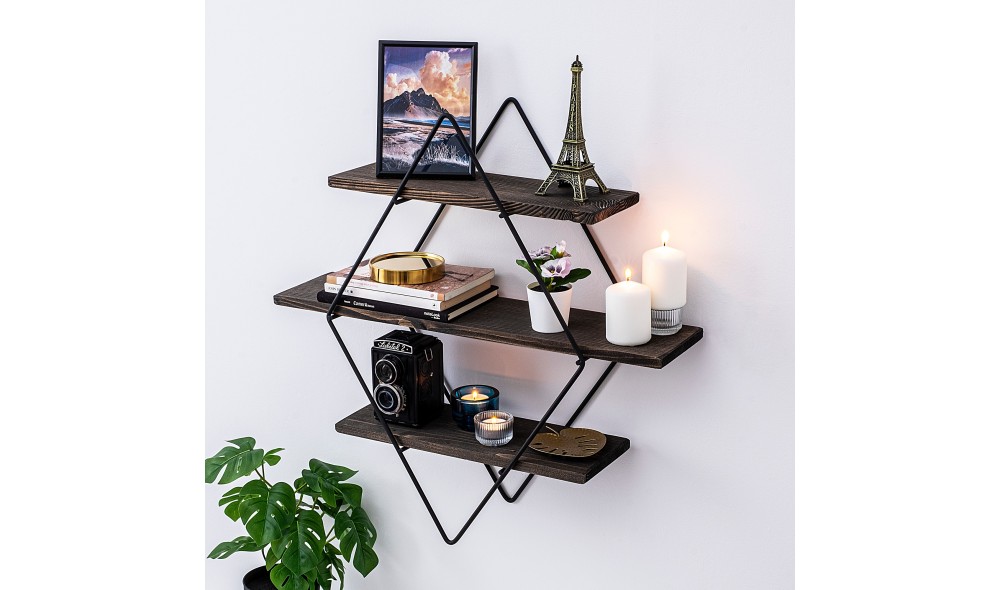 Raft de perete Erysimum 60 x 40 x 15 cm