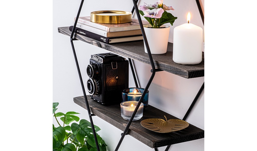 Raft de perete Erysimum 60 x 40 x 15 cm