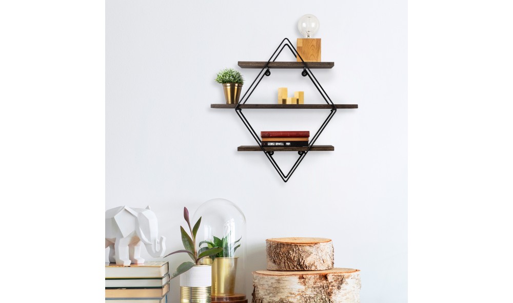 Raft de perete Erysimum 60 x 40 x 15 cm