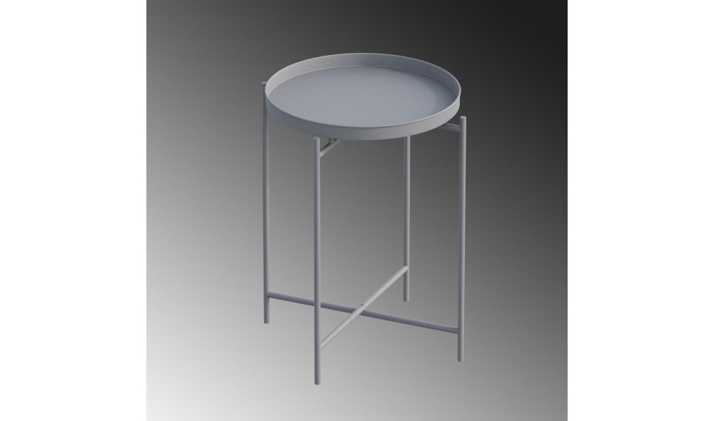 Masuta de cafea, Shb-007-C, Gri, 46 x 56 x 46 cm
