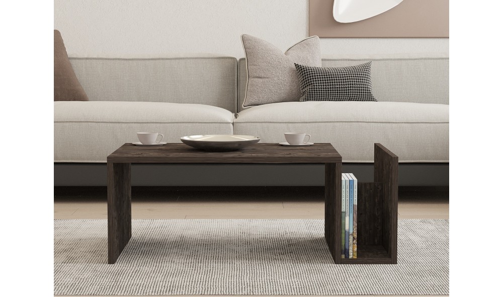 Masuta de cafea, Memo, Antracit, 87 x 32 x 50 cm