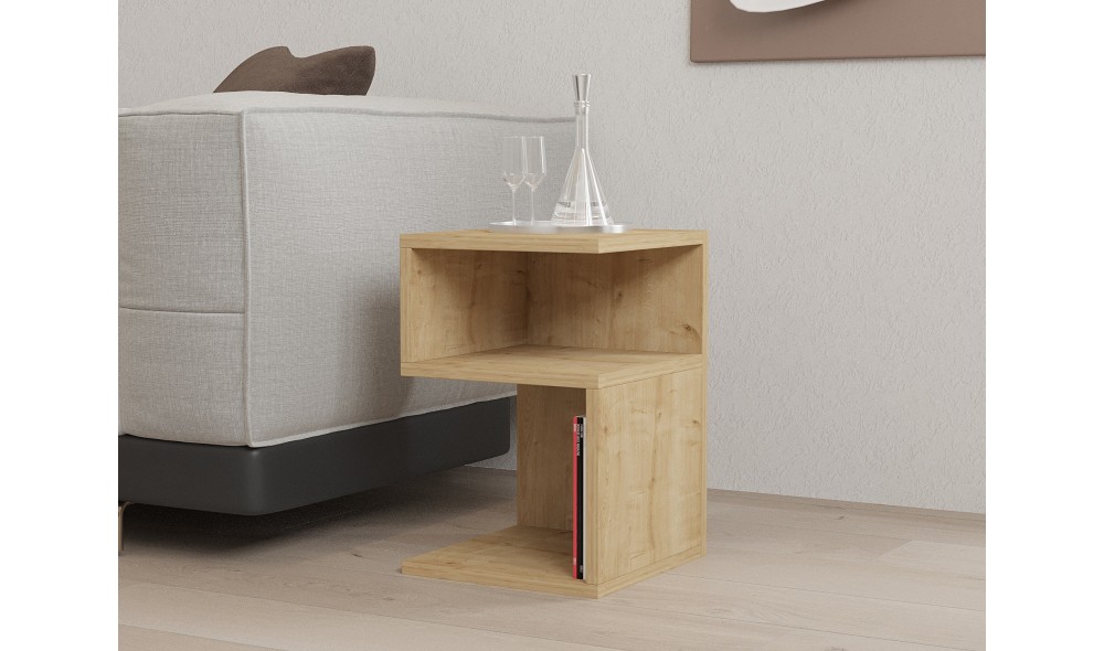 Masa laterala, Carol, Safir, 30 x 45 x 31 cm