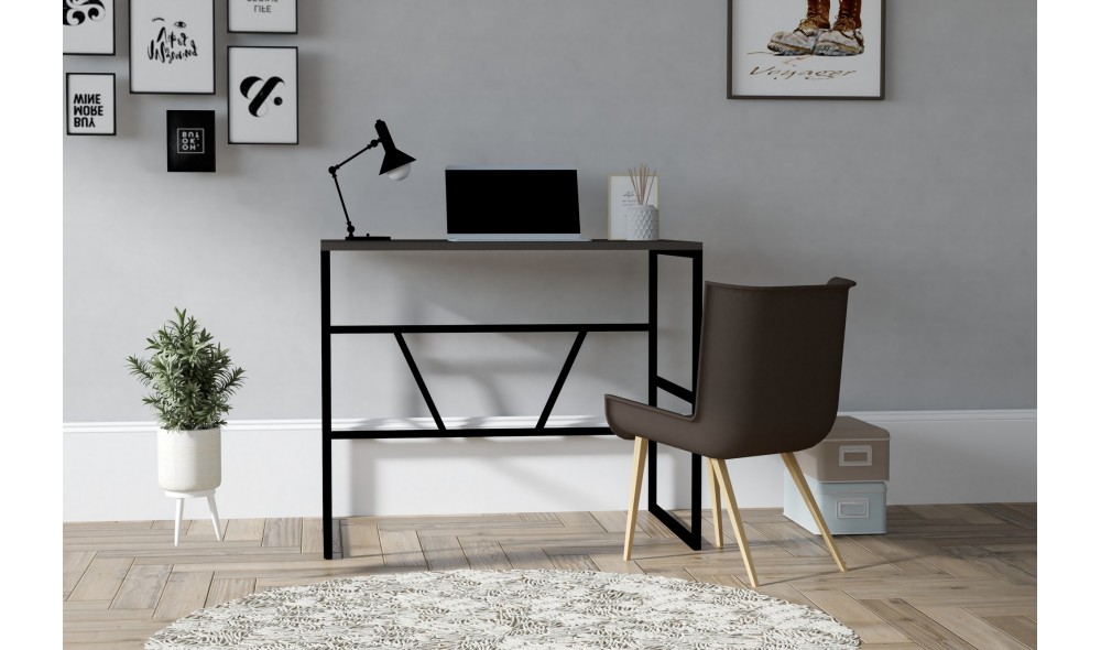 Birou de studiu, Monea, Antracit, 90 x 60 x 74 cm