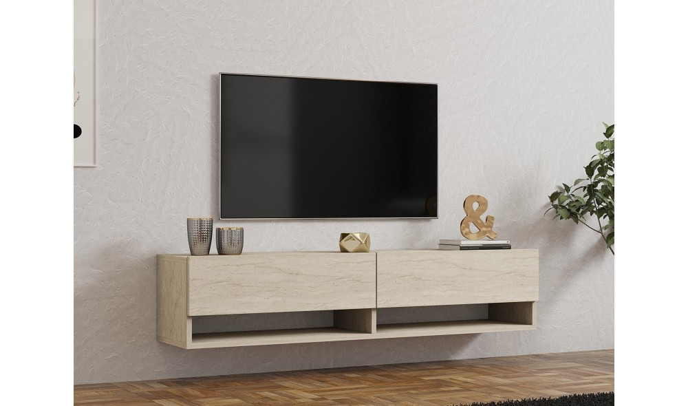 Unitate TV, Arges, Travertin, 141 x 31 x 30 cm
