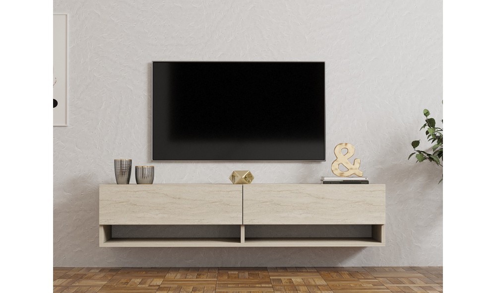 Unitate TV, Arges, Travertin, 141 x 31 x 30 cm