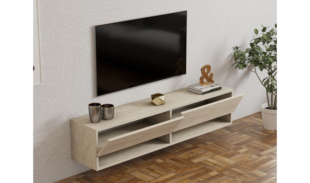 Unitate TV, Arges, Travertin, 141 x 31 x 30 cm