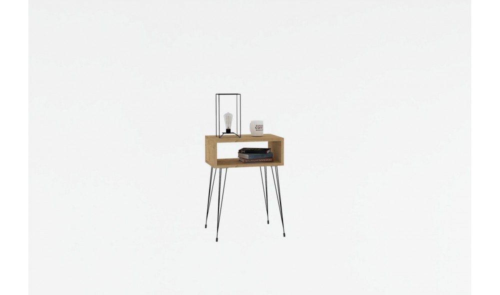 Noptiera, Tenby, StejarNegru, 45 x 63 x 30 cm