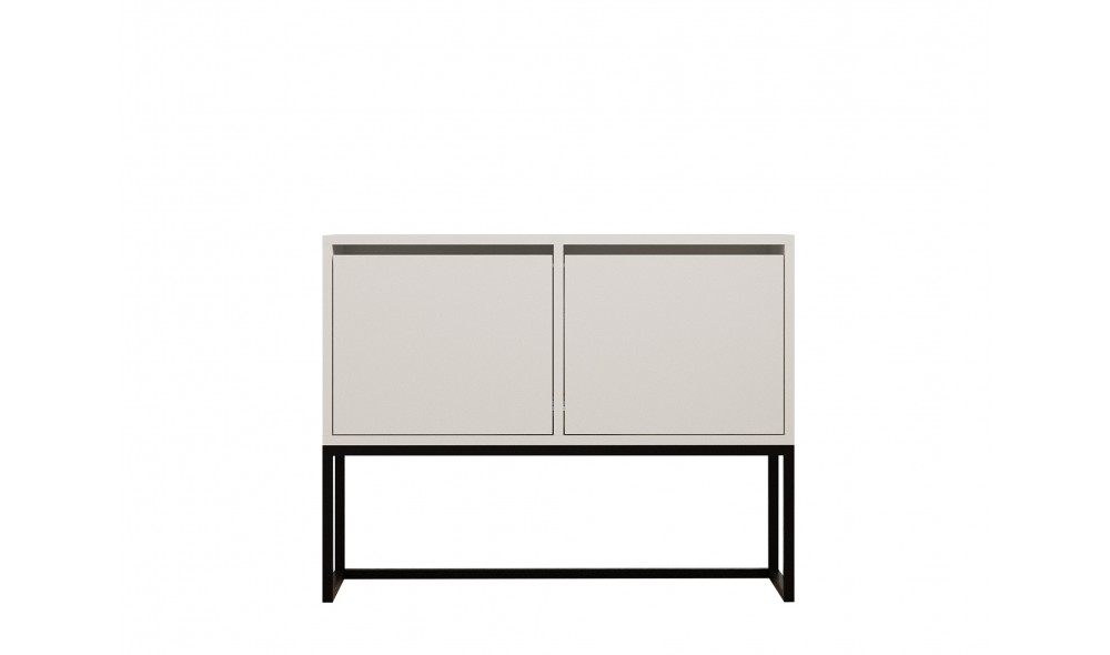 Consola, Zermat, Alb, 90 x 70 x 34 cm