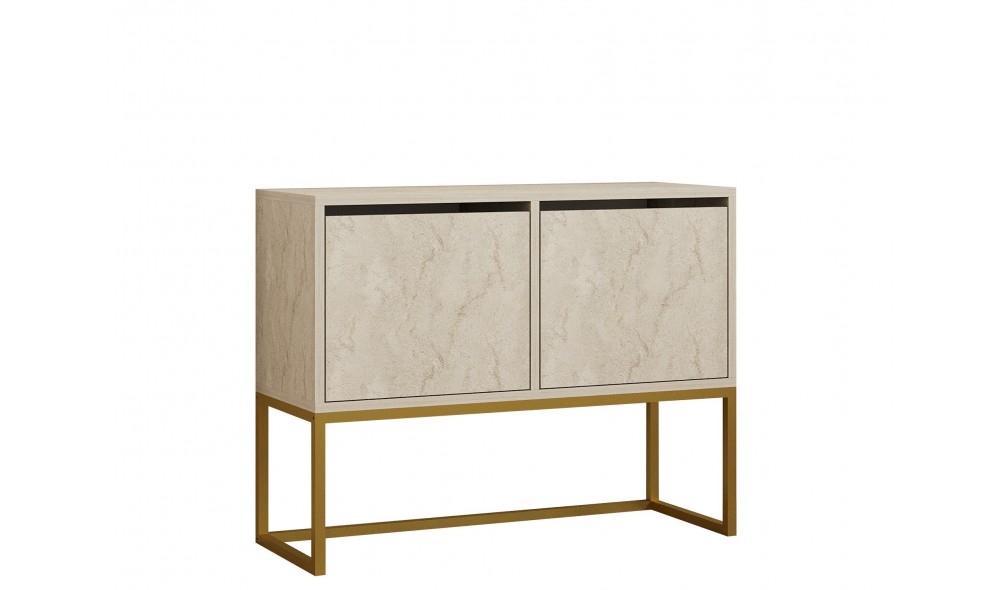 Consola, Zermat, Travertin, 90 x 70 x 34 cm