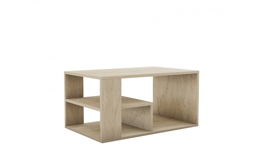 Masuta de cafea, Eros, Travertin, 80 x 50 x 40 cm