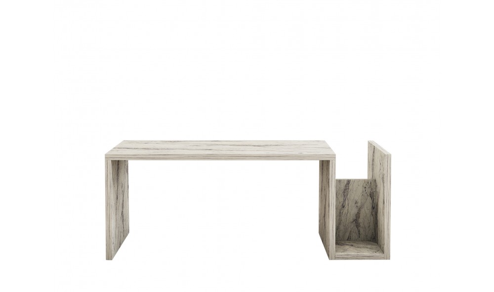 Masuta de cafea, Memo, Marmura Freesia, 87 x 32 x 50 cm