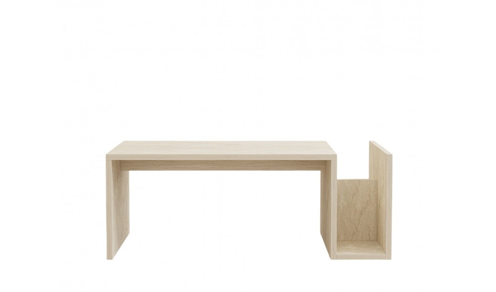 Masuta de cafea, Memo, Travertin, 87 x 32 x 50 cm