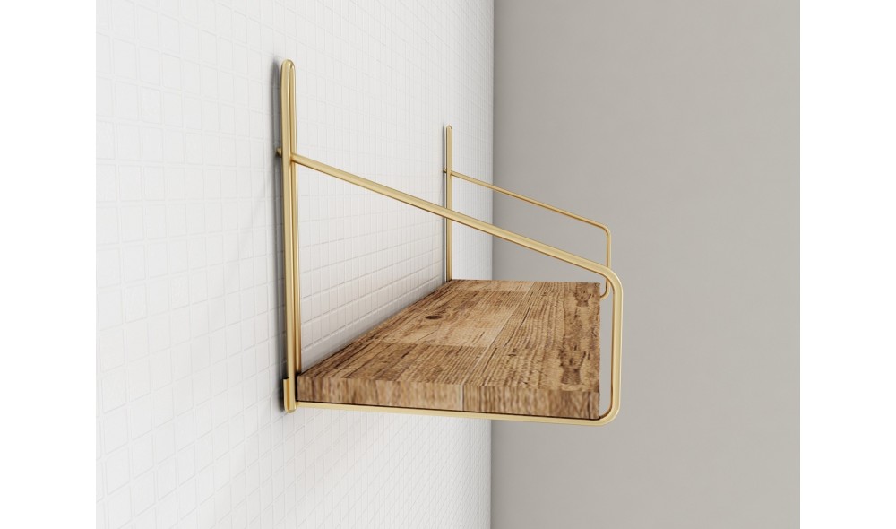 Raft de perete, Deco, AurMaro, 45 x 16 x 16 cm