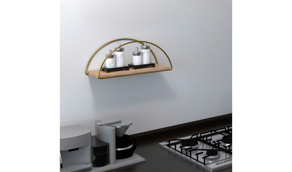 Raft de perete, Deco, AurMaro, 41 x 17 x 16 cm