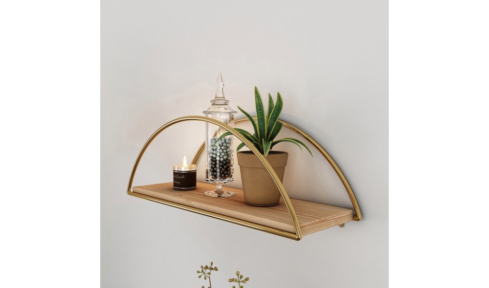 Raft de perete, Deco, AurMaro, 41 x 17 x 16 cm