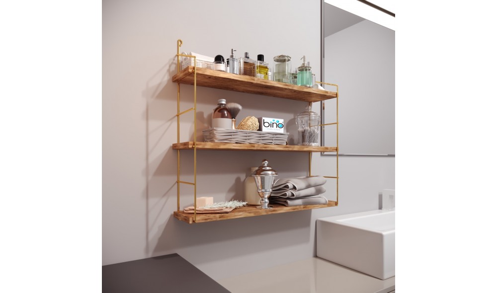 Raft de perete, 3 Units, AurMaro, 60 x 62 x 16 cm