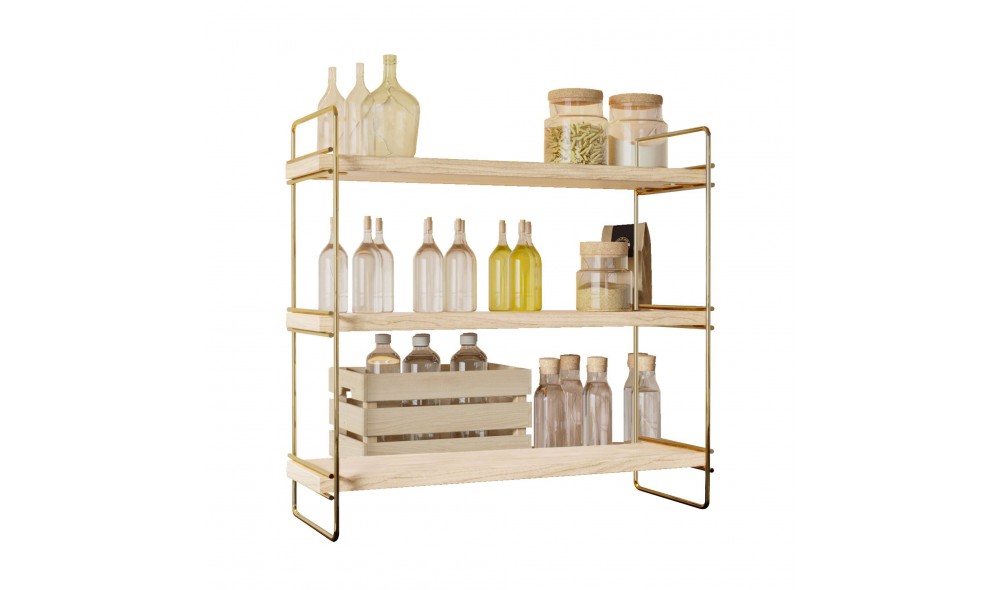 Raft de perete, Mas, AurMaro, 40 x 40 x 16 cm